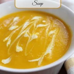 Butternut Squash Apple Soup Recipe