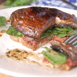 Spinach and Mushroom Burgers