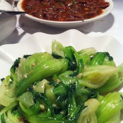 Baby Bok Choy in Garlic Sauce