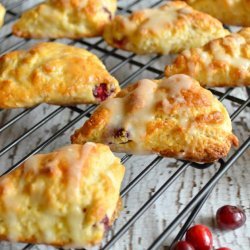 Cranberry Orange Scones