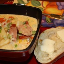 Smoked Sausage and Potato Corn Chowder