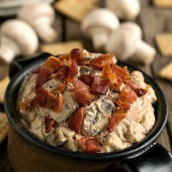 Warm Mushroom & Bacon Dip