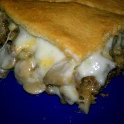 Swiss Mushroom Runza Casserole