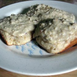 Vegan Breakfast Biscuit Gravy