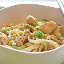 Peanut Butter Chicken Pasta