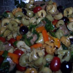 Pasta Salad With Steak in Balsamic Vinaigrette