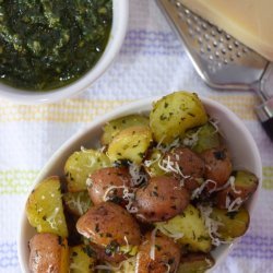 Pesto Potatoes