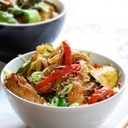 Sesame Chicken Noodles