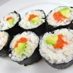 Smoked Salmon Sushi Roll