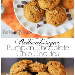 Reduced Sugar Chocolate Chip Cookies