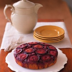 Raspberry Upside Down Cake