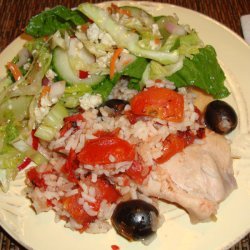 Oven Chicken & Rice