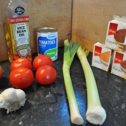 Leek and Tomato Soup