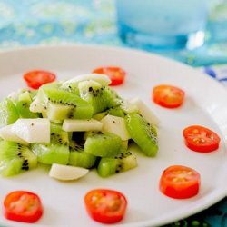 Turnip and Kiwi Salad