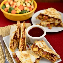 Apple Chicken Quesadilla