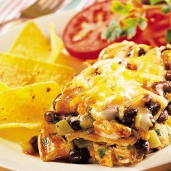 Chicken and Black Bean Enchiladas