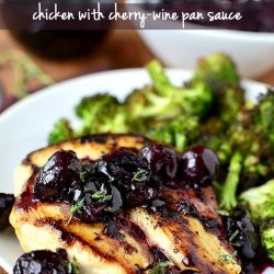 Chicken With Cherry Sauce