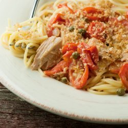 Pasta With Tuna Tomatoes and Capers
