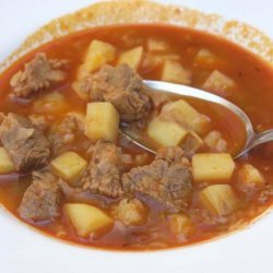 Croatian “cobanac” Stew