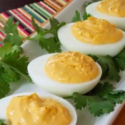 Chipotle-Deviled Eggs