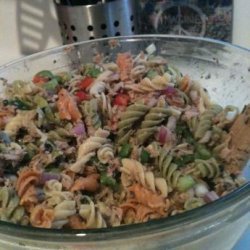 Tuna Veggie Pasta Salad