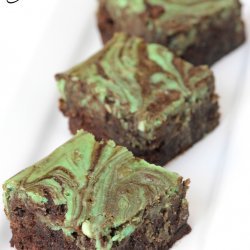 Creme De Menthe Brownies