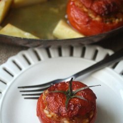 Baked Stuffed Tomatoes With Rice