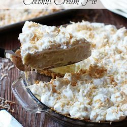 White Chocolate Cream Pie