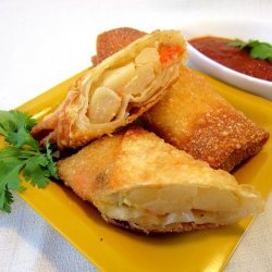 Potato and Shrimp Eggrolls