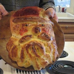 Santa Bread from Taste of Home