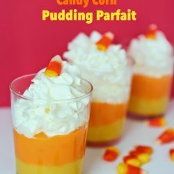 Candy Corn Pudding Parfaits