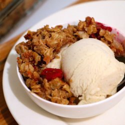 Pear Cranberry Crisp