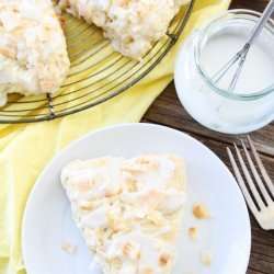 Coconut Lemon Scones