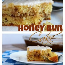 Honey Bun Cake