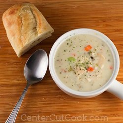 Cream of Wild Rice Soup With Chicken