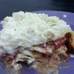 Greek Lamb and Feta Lasagna