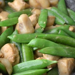 Crab Stuffed Snow-Peas