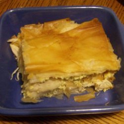 Moroccan Chicken & Egg Pie (Bisteeya/B'stilla)