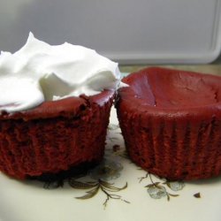 Red Velvet Cheesecake Cupcakes