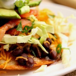 Black Bean Tostadas