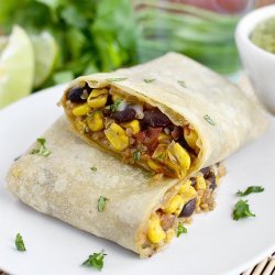 Black Bean and Corn Burritos