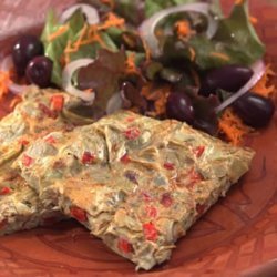 Artichoke & Red Pepper Frittata