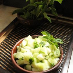 Cucumber and Onion