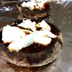 Marinated Portobello with Cheese