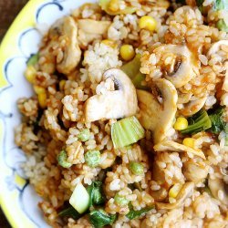 Bok Choy and Corn Stir Fry