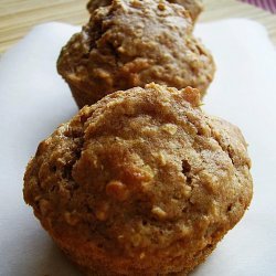 Apple Oatmeal Whole Wheat Muffin