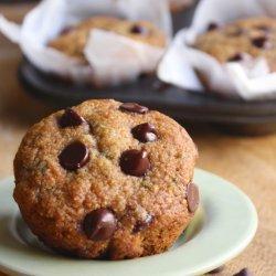 Zucchini-Chocolate Chip Muffins