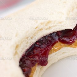 Peanut Butter & Jelly Sandwich White Bread