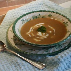 Broccoli Soup With Creme Fraiche