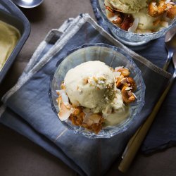 Honey Coconut Ice Cream